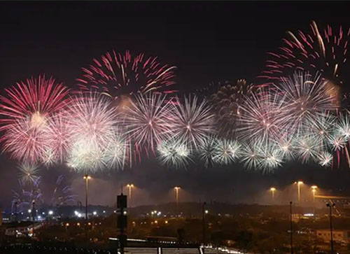 屯昌县焰火晚会